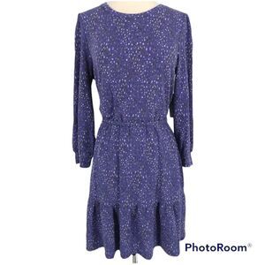 Collective Concepts Purple Polka Dot Dress NWT. XL